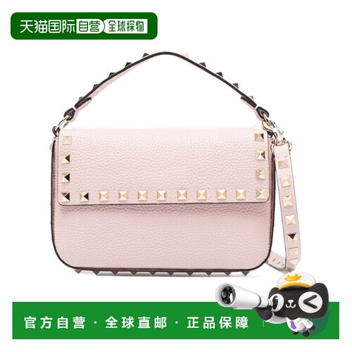 香港直邮VALENTINO 女士斜挎包 4W2P0W07VSH16Q CO 粉红色 迷你Ro