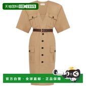 香港直邮Saint 连衣裙 Laurent 女士 1h可退 衬衫 圣罗兰 工装 7900