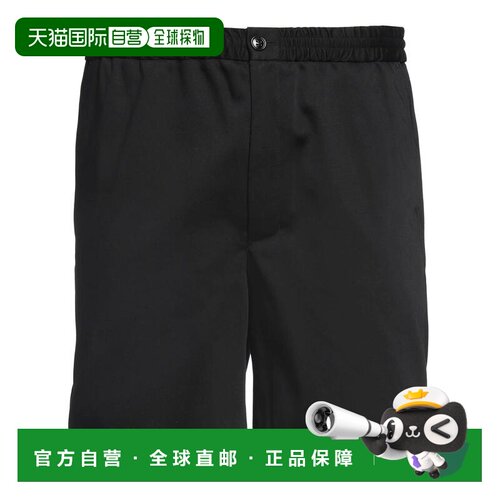 1h可退 香港直邮Ami Paris 男士 短裤 black黑色 舒适时尚