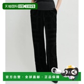 香港直邮toteme 黑色裤 女士 1h可退 TOTEME PRE 子 261WRB1092FB0