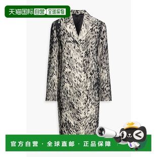印花羊毛大衣 女士 234WRTWOU091FB0010GR 香港直邮TOTÊME 1h可退