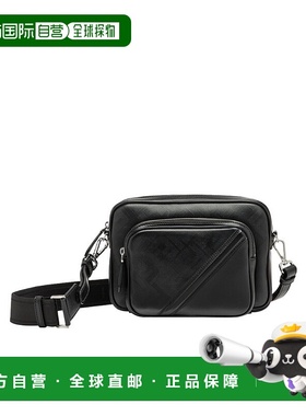 香港直邮Fendi Shadow Diagonal 双相机单肩包 7VA607APDO斜挎包