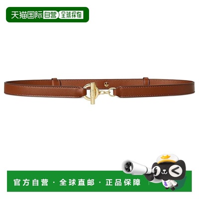 1h可退 香港直邮Lauren Ralph Lauren 女士 皮革套索细款皮带