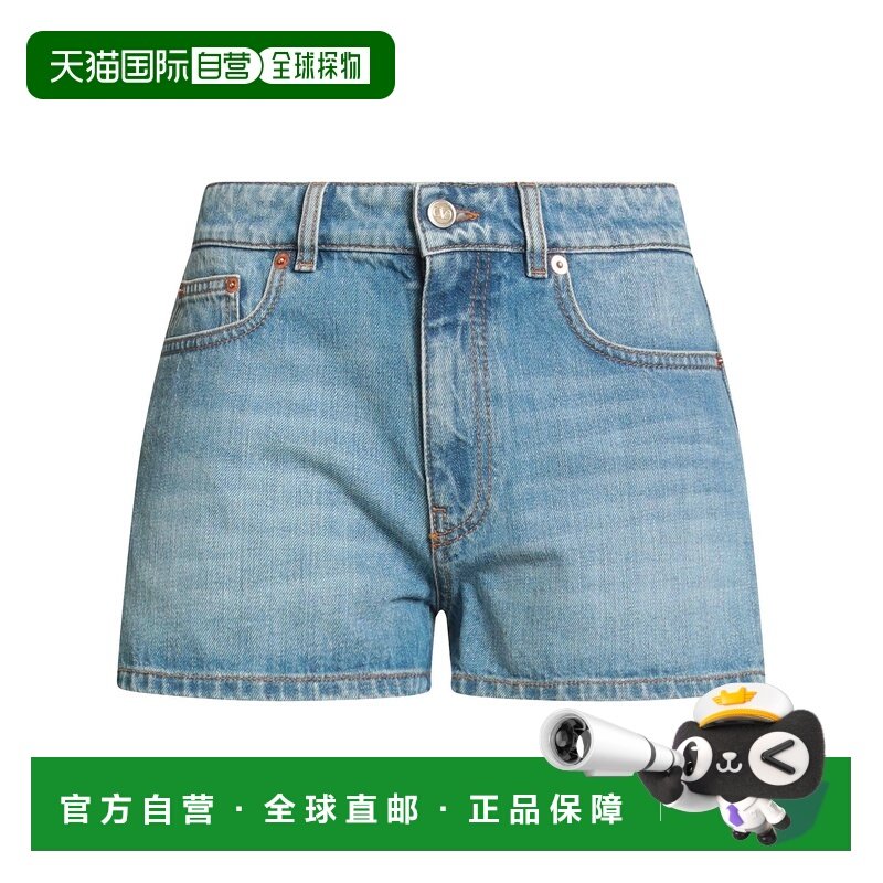 1h可退 香港直邮valentino 华伦天奴 女士 牛仔短裤 blue蓝色 舒,女装/女士精品,牛仔裤,淘宝优惠券,粉丝福利购,淘宝优惠卷