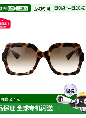 香港直邮Gucci 古驰 女士 棕色太阳镜 GG1337S brown棕色 舒适时