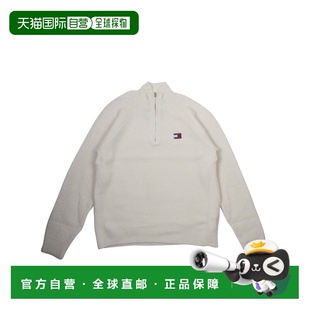 ZIP 自营欧洲直邮Tommy Sweater男士 Reg Ragl 白色针织 Jeans