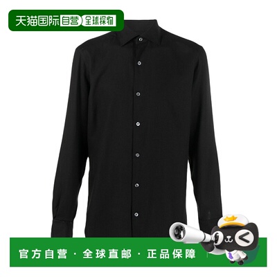 【99新未使用】香港直邮Zegna 翻领长袖衬衫男装 E8X44A6SRF5