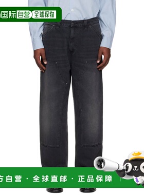 1h可退 香港直邮CARHARTT WIP 男士 灰色 OG Double Knee 牛仔裤