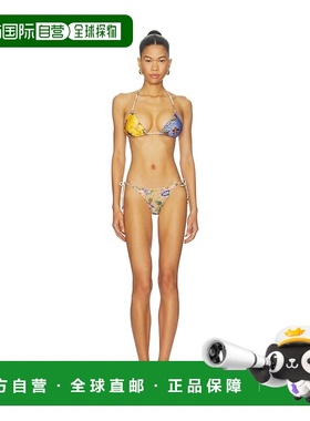 1h可退 香港直邮ZIMMERMANN 女士 Patience 叠接三角比基尼套装 1