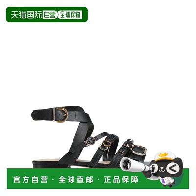 1h可退 香港直邮Pinko 品高 女士 凉鞋 black黑色 舒适时尚