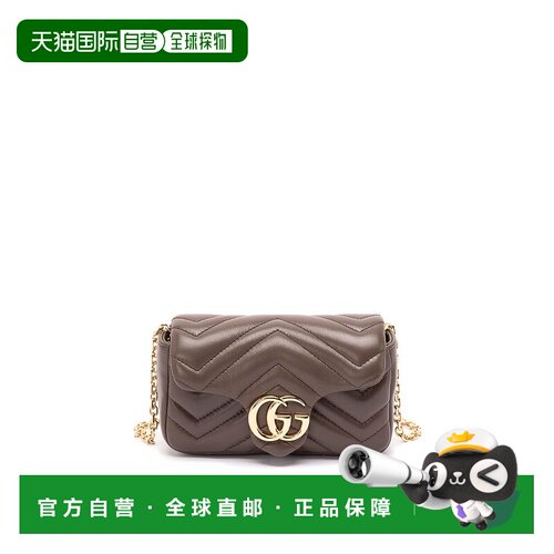 1h可退 欧洲直邮GUCCI 女士斜挎包 841290AAGUV2818 AW2026 棕色