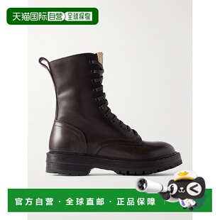 1h可退 香港直邮Visvim 维斯维木 男士 Gillespie 民族风皮质靴子