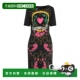 香港直邮moschino black黑色 女士 1h可退 短款 连衣裙 舒适时尚