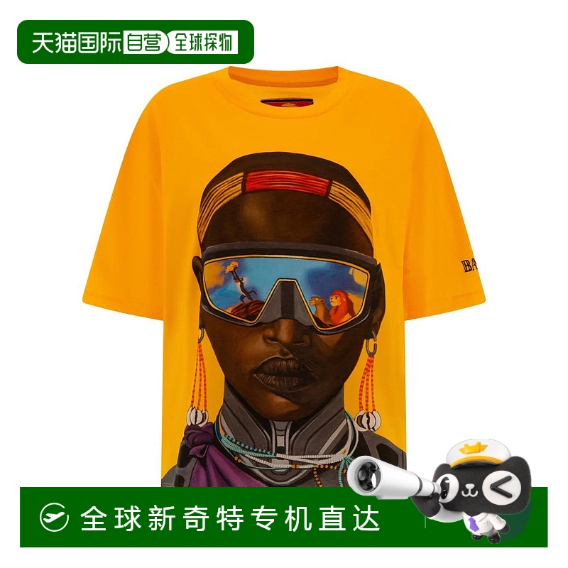 欧洲直邮BALMAIN女士T恤DFAEG110GD90AAA短袖