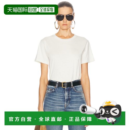 Saint Laurent 圣罗兰 女士 经典 T 恤 810277Y37 【付后1h可退】