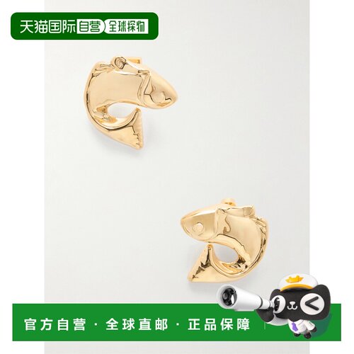 香港直邮Jacquemus 女士 Poisson 镀金耳环 26EJWW00801AOT406328