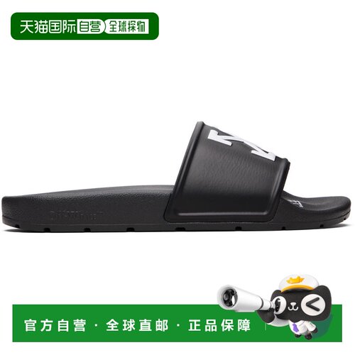 1h可退 香港直邮off-white 男士 黑色 Arrow 拖鞋 OMIU003C99MAT0