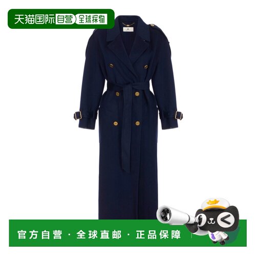 香港直邮ELISABETTA FRANCHI 女士大衣 CP02D68E2【付后1h可退】