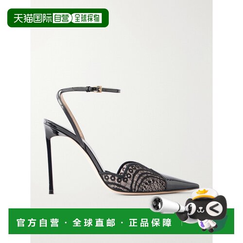 香港直邮Tom Ford 汤姆 福特 女士 105 and patent-leather-trimm