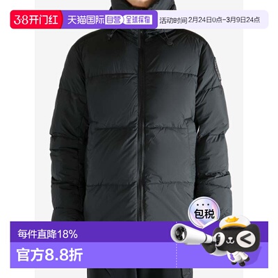 海外直邮CANADA GOOSE加拿大鹅 Crofton男士黑标哑光羽绒服2282MB