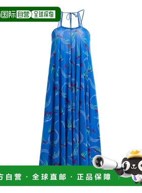 1h可退 香港直邮Rabanne 女士 Jupe 半身裙 blue蓝色 舒适时尚