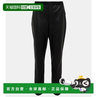 香港直邮Wolford black黑色 女士 001012 舒适时 仿皮长裤 1h可退