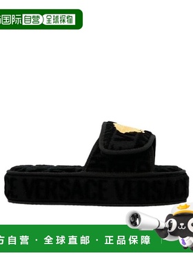 香港直邮Versace logo压纹厚底凉拖 ZSL000003ZCOSP052Z4800拖鞋