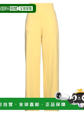 香港直邮Moncler 盟可睐 女士 运动裤 yellow 黄色休闲裤时尚舒适