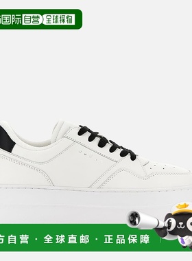 自营欧洲直邮Hogan Skyscraper运动鞋黑色/白色网球鞋女款