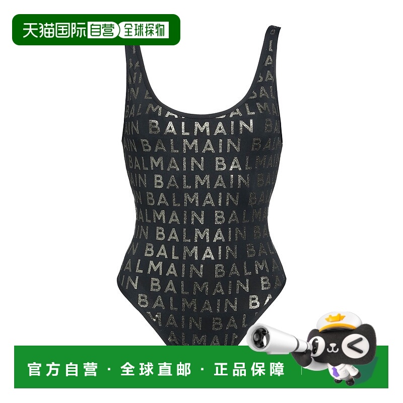 香港直邮Balmain 巴尔曼 女士 One-piece 泳衣 black黑色 舒适时