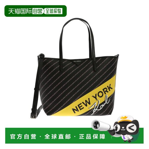 欧洲直邮KARL LAGERFELD 女士手提包 91KW3008BLACK SS2019