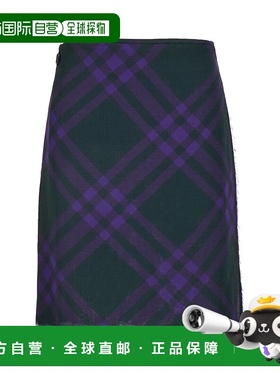 1h可退 BURBERRY 女士半身裙 8077243B7510a字裙