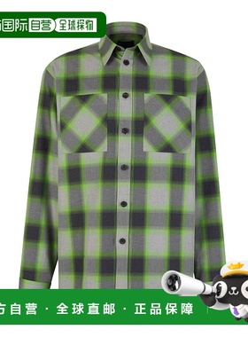 香港直邮Givenchy 长袖格纹衬衫 BM60VZ15DU男装纪梵希