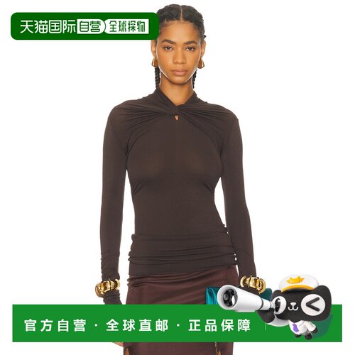 1h可退 香港直邮rick owens 瑞克 欧文斯 女士 Kairo 长袖上衣 LI
