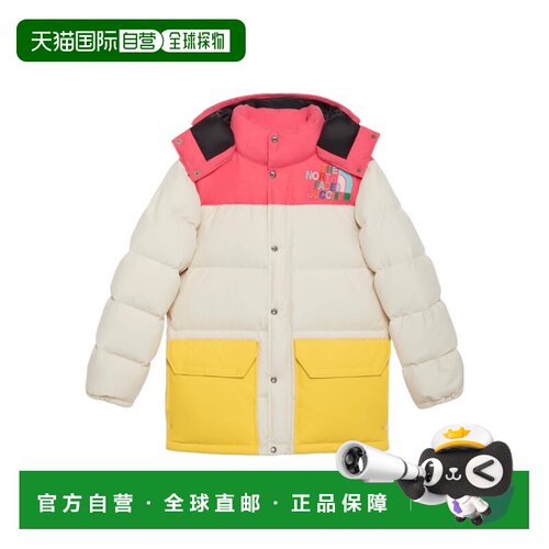 1h可退 Gucci Gucci X The North Face 徽标羽绒服 672444XAAEP