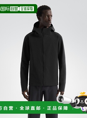 自营1h可退 欧洲直邮ARCTERYX 男士Isogon MX连帽软壳夹克始祖鸟