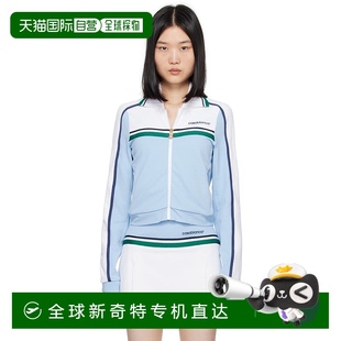 香港直邮Casablanca 蓝色 1h可退 女士 WPF24J Contrast 运动夹克