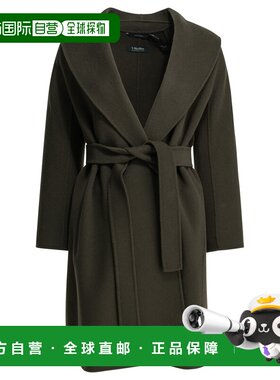香港直邮'S Max Mara 女士 长款羊毛大衣 2629016061600MESSI084