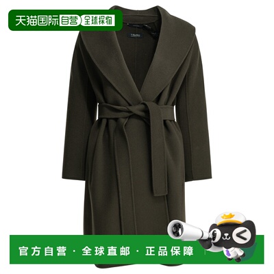 香港直邮'S Max Mara 女士 长款羊毛大衣 2629016061600MESSI084