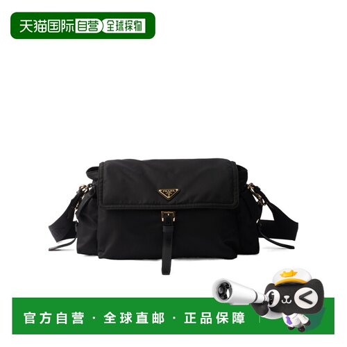 香港直邮PRADA 女士斜挎包 1BD391RDLNVNOOF0002 CO 黑色 大号Re-