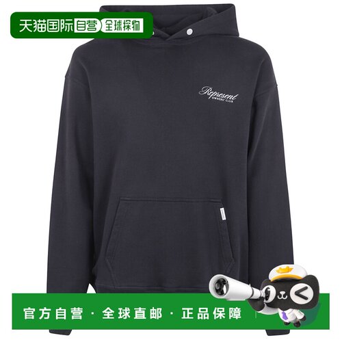 欧洲直邮Represent 男士卫衣 OCM41200098BLACK S【付后1h可退】