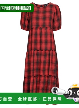 欧洲直邮Desigual 多思奇格 KHAN 女士服装长连衣裙 22WWVW51-301