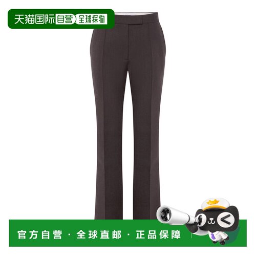 香港直邮ALEX PERRY 女士 Suit 中腰喇叭长裤 brown棕色 舒适时尚