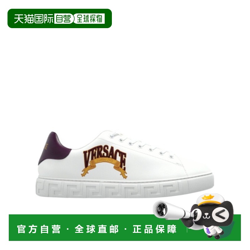 香港直邮VERSACE 25FW 系带低帮运动鞋 Men范思哲