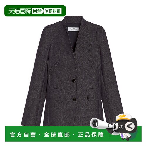 香港直邮Max Mara 长袖西装外套 1041095306商场休闲修身防风