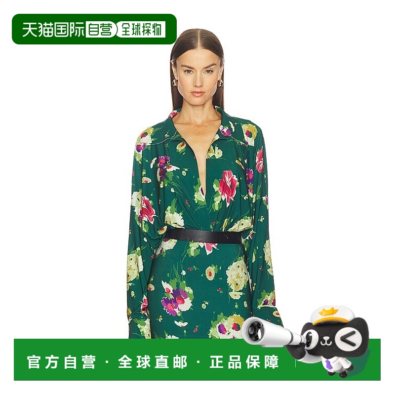 1h可退 香港直邮NORMA KAMALI 诺玛 卡玛丽 女士 宽松款男友风衬