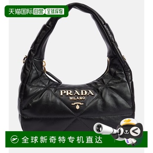 迷你绗缝皮革手提包 1h可退 香港直邮Prada 普拉达 女士