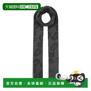 香港直邮MAISON KITSUNE 男士 Foulards 围巾 grey灰色 舒适时尚