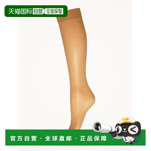 美国直邮Wolford 女士 Individual 10 及膝袜 brown棕色 舒适时尚