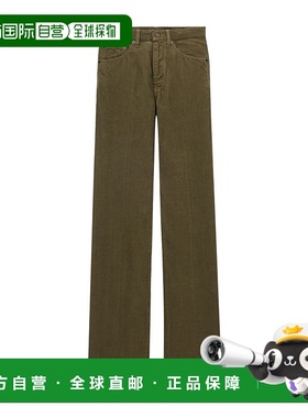 香港直邮Saint Laurent 腰带环休闲裤 705103Y29IA牛仔裤阔腿裤